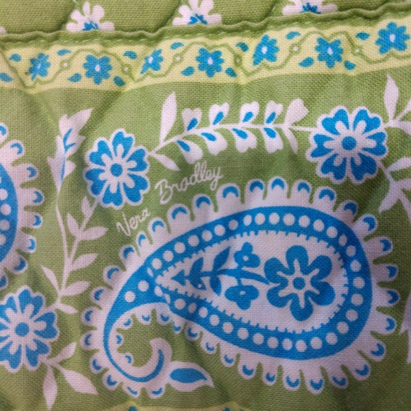 Green & Blue Vera Bradley Back Pack - Picture 2 of 8